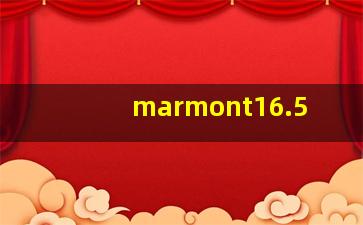 marmont16.5